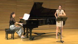 Messiaen Vocalise Katherine Weintraub Saxophone [upl. by Neffirg]