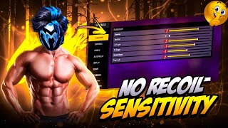 Best No Recoil Sensitivity Setting For Android User In Free Fire☠️ 200 Sensitivity⚙️default dpi [upl. by Feola39]