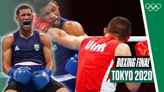 🥊 Full Boxing Mens Middle 6975kg Final🥇  Tokyo 2020 Replays [upl. by Godderd]