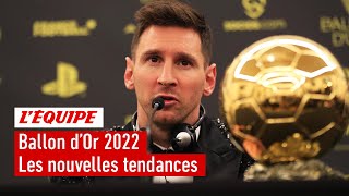 Ballon dOr 2022  Le séisme Messi les Français en force et la percée de la nouvelle génération [upl. by Llain]