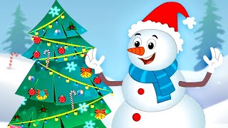 Deck The Halls Merry Christmas and Xmas Rhyme for Babies [upl. by Trinetta]