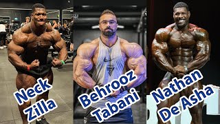 Dubai Pro Competitors  Neckzilla  William Bonac  Behrooz Tabani  Nathan De AshaMo Fooda UPDATES [upl. by Tubb]