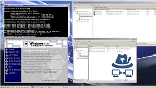 DNS DHCP y WEB EN WINDOWS 2000 ADVANCED SERVER [upl. by Nesbitt]