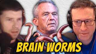 RFK Jr Says a Worm Ate Part of His Brain [upl. by Socin]