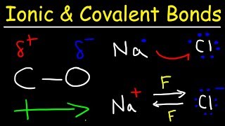 Ionic Bonds Polar Covalent Bonds and Nonpolar Covalent Bonds [upl. by Schlenger]