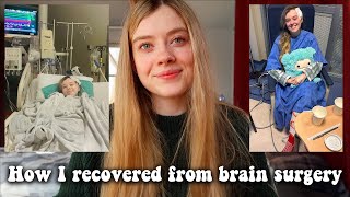 2 weeks after my brain surgery  recovery story what to expect after craniotomy [upl. by Chae906]