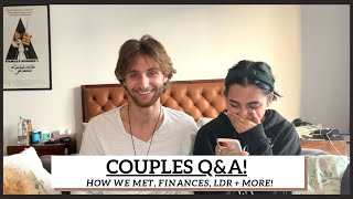 Couples QampA  How We Met Finances LDR  More [upl. by Carilyn]