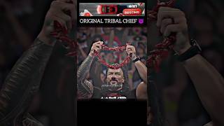 Solo Sikoa Fake Triple chief vs Roman Reigns Original Triple chief WWE  romanreings shorts wwe [upl. by Ahseena]