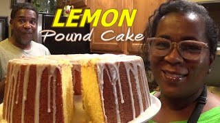 Lemon Pound Cake  Brings Back Childhood Memories Of My Mom Baking🥰  PoundCakeQueen👑 [upl. by Freud]