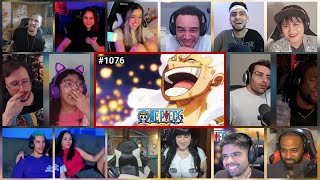 LUFFY FINALLY DEFEATS KAIDO One Piece Episode 1076 Reaction Mashup [upl. by Barbaresi]