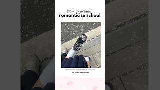 How to actually romanticize school ☁️📓 romanticize school [upl. by Madelon276]