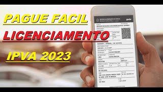 COMO PAGAR O LICENCIAMENTO IPVA 2023 MG RJ ES [upl. by Klara722]