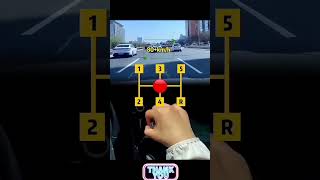 Comment Bien passé les vitesses comme un professionnel automobile youtubeshorts conducteur [upl. by Lashoh]