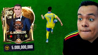 CRISTIANO RONALDO BALON de ORO Pero Vale 5000000000 Monedas [upl. by Hras258]