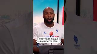 Teddy Riner choqué par MarieJosé Pérec [upl. by Aramoj852]