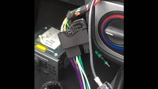 Stereo  Radio installation Vauxhall Corsa C Facelift [upl. by Nitz]