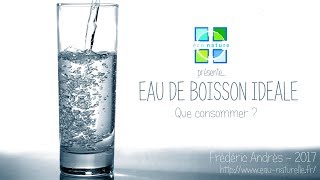 Eau de boisson idéale  Que consommer [upl. by Isnam860]