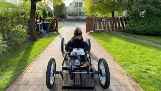 Cyclekart Building  The first ride [upl. by Trbor]