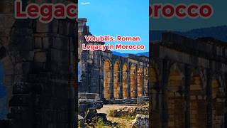 UNESCO World Heritage Sites Volubilis Archaeological Site Meknes Morocco shorts unesco [upl. by Oniram59]