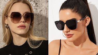 Attractive Sunglasses Women Fashion 2023 [upl. by Joo]