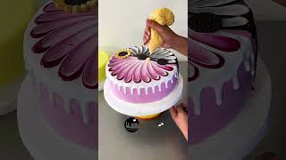 ideas para decorar tortas con girasoles [upl. by Ramahs]