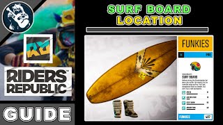 How to Get Surf Board Location in Riders Republic  All Funkies Locations Guide [upl. by Lavoie510]