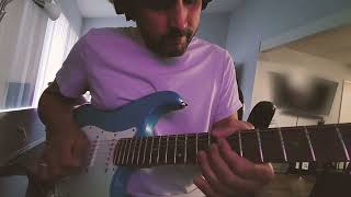 Lead Guitar cover Pensar en ti  LUIS MIGUEL quotDIMARZIO AIR CLASSIC BRIDGEquot [upl. by Assirhc985]