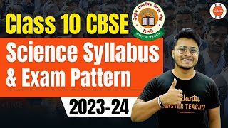 Latest CBSE Class 10 Science Syllabus and Exam Pattern 202324  10th Class Paper Pattern Cbse10 [upl. by Jones]