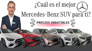 ¿Cuál es el mejor MercedesBenz SUV para ti 🙌 TODOS LOS SUV A PRECIOS IMBATIBLES [upl. by Daryn]