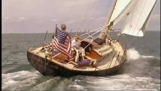 Wooden boat building on Marthas Vineyard [upl. by Nyrtak824]