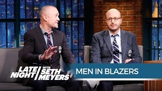 Men in Blazers on Chelsea Manchester United and West Hams Seasons  Late Night with Seth Meyers [upl. by Strait647]