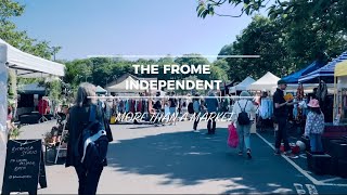 Top 5 Sunday Market in UK  The Frome Independent  handmade crafts vintage street food [upl. by Aiym]