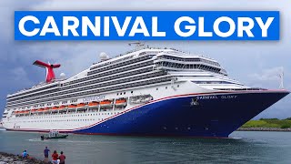 Carnival Glory Sails Away From Port Canaveral [upl. by Korman]