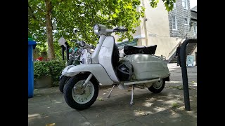 Torbay Mods Scooter Club Sunday ride out through Kingskerswell amp Abbotskerswell to Totnes town [upl. by Dodie680]