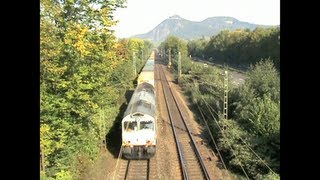 Eisenbahn zwischen Bad Honnef und Rhöndorf am Rhein [upl. by Elohcan]