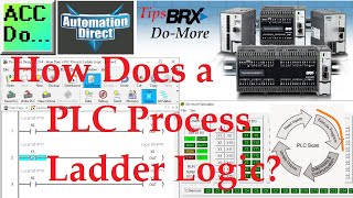 How Does a PLC Process Ladder Logic [upl. by Jankell765]