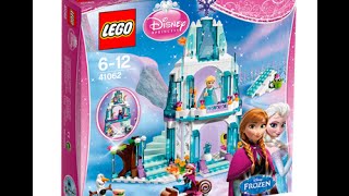 Frozen Lego Elsa Sparkling Ice Castle Demo [upl. by Erskine322]