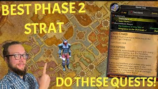 GET AHEAD Do These Phase 2 Prequests to prep and Dungeon Strategy Season of Discovery Phase 2 WoW [upl. by Rothberg]