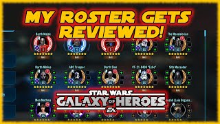 I Get My Roster Reviewed by a Viewer SWGOH Dad Talks with TJTDaBreakfastBoy [upl. by Sirenay140]