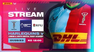 Live Premiership Rugby U18 League  Harlequins Academy vs London amp South Central Academy [upl. by Greenleaf863]