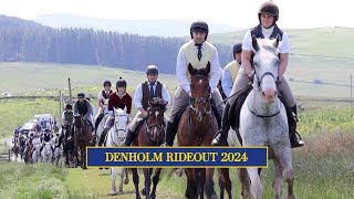 Denholm Rideout  Hawick Common Riding 2024 [upl. by Sprung]