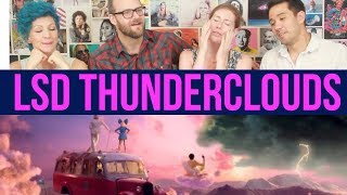 LSD  Thunderclouds  Sia Diplo Labrinth  REACTION [upl. by Eanahc543]