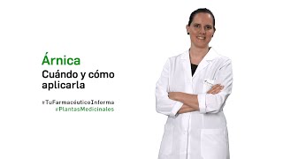 Árnica cuándo y cómo aplicarla  Tu Farmacéutico Informa PlantasMedicinales [upl. by Eittel]