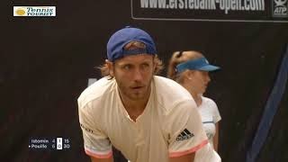 Denis Istomin vs Lucas Pouille highlights STUTTGART 2018 QF [upl. by Eisaj]