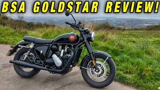 BSA GOLDSTAR 650  Honest Review [upl. by Lleynad]