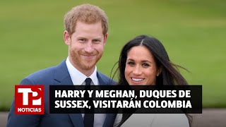 Harry y Meghan duques de Sussex visitarán Colombia estarán en Petronio [upl. by Aeriela549]