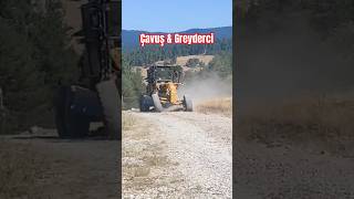 Cat greyder ustası ve çavuş keşfet caterpillar motorgrader motoniveladora subscribe bulldozer [upl. by Hufnagel]