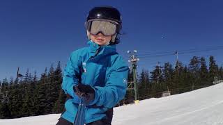 Skiing the Cut Grouse Mountain [upl. by Lynus]