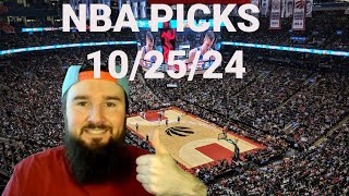 Free NBA Picks Today 102524 [upl. by Naamana]