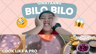 ASeano Whats Cookin  How to cook Ginataang Bilo Bilo [upl. by Ruhtracm610]